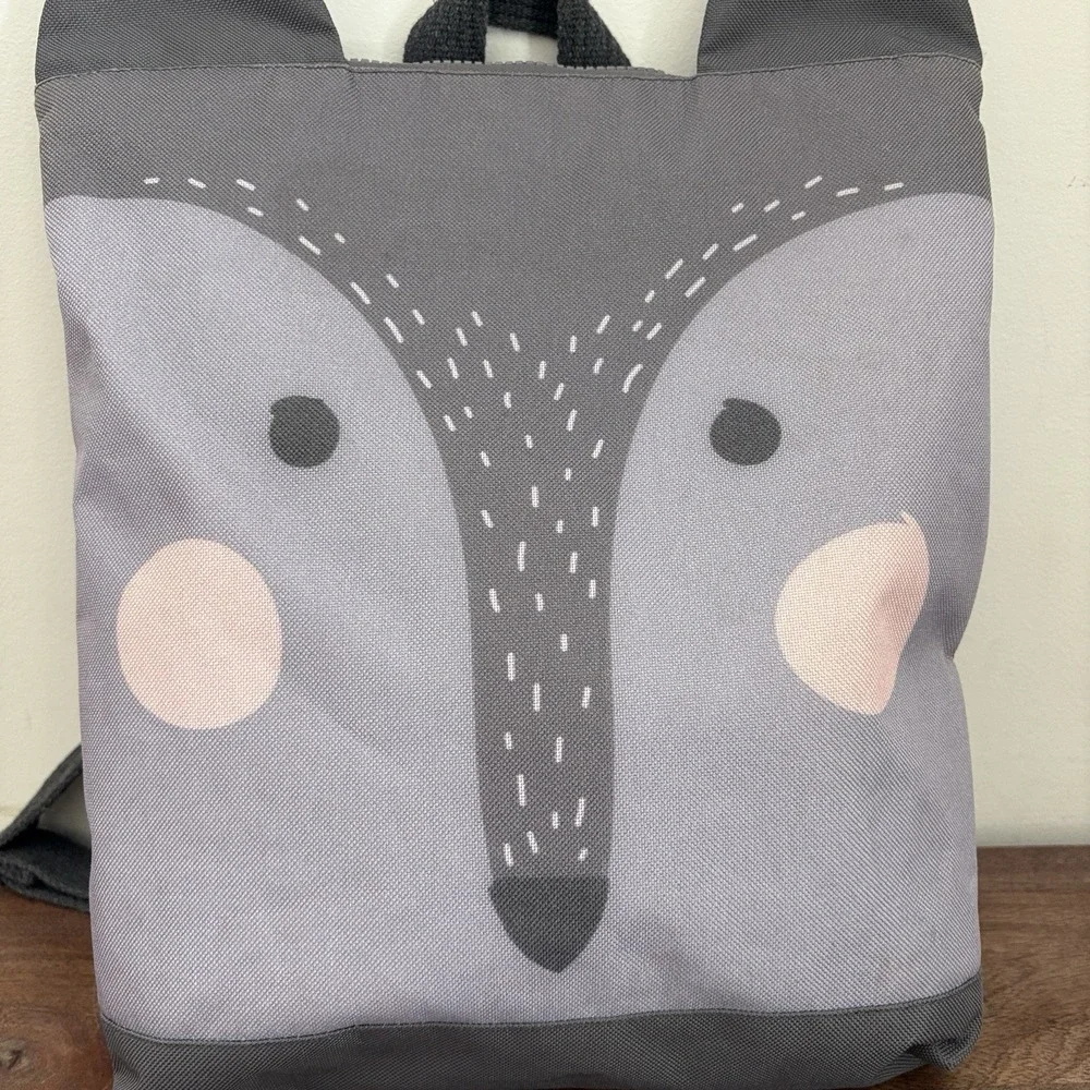 Animal Backpack Wolf Book Bag School Preschool Kids‎ Toddlers Adventure Travel